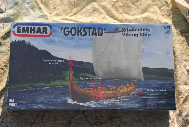 EM.9001 GOKSTAD 9th Century Viking Ship Beperkte Voorraad